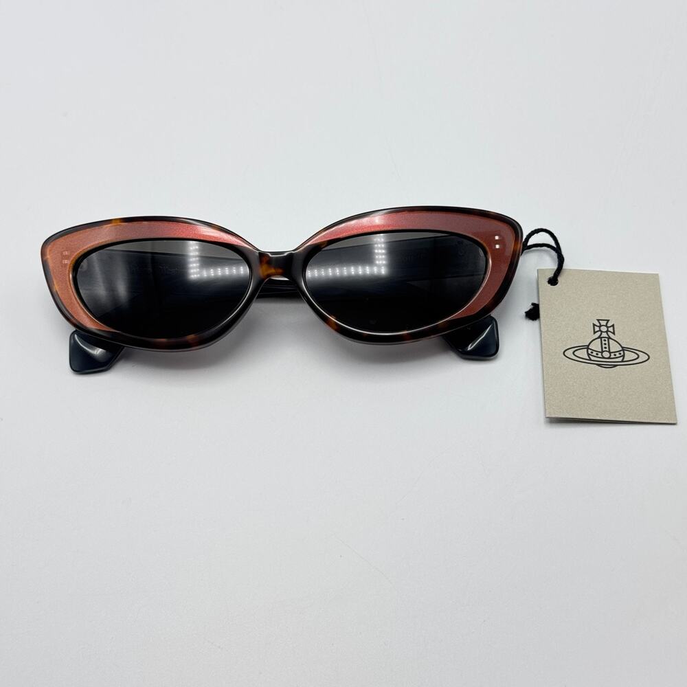 Vivienne Westwood Sunglasses Leicester Square VW5098 110 Tortoise Gray Lens 55mm